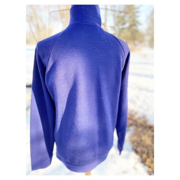 Vtg 70s Sears Men’s Acrylic Zip Cardigan Sweater 31 - Picture 3 of 11